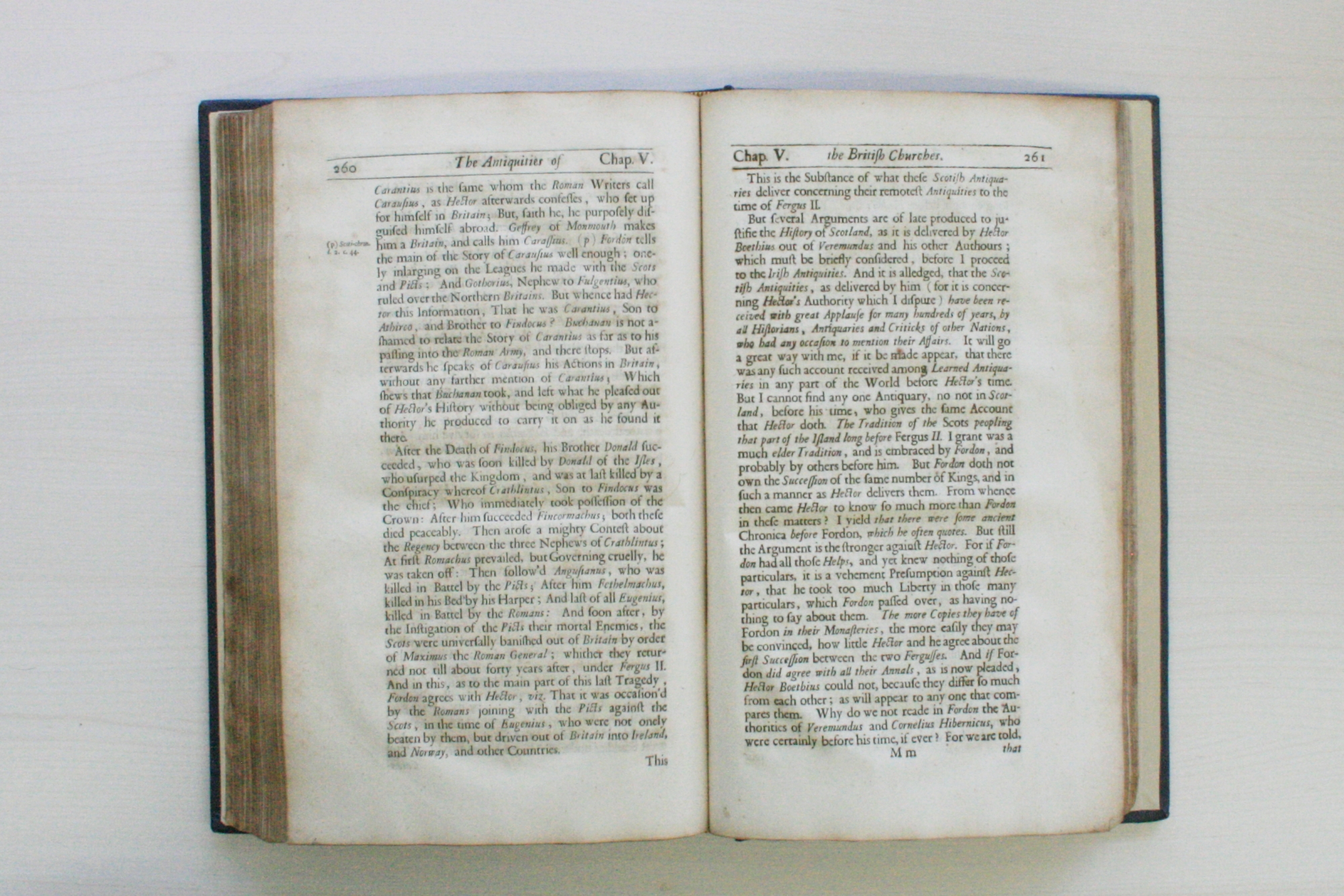 Origines Britannicae found in an Upright Piano colin henderson book